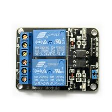 2 Channel Two Channel 24v Relay Module With Optocoupler For Arduino Micro Contr