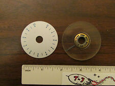 Radio Or Test Equipment Tuning Dial 0 10 With Plastic Gear Nos