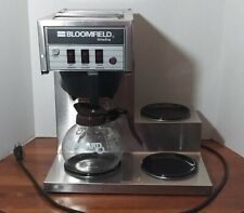 Bloomfield Model 8573 Koffee King 3 Burner Commercial Coffee Maker Pot