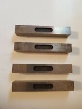 Lot 4 Machinist Parallels Steel Bar Riser Set Up Blocks Fixture Harden