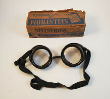 Sellstrom Vintage Safety Goggles Wire Mesh Steam Punk Cosplay Style 421 Box