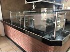 120 10 Ft Stainless Steel Frame Less Pizza Display Case Sneeze Guard Style
