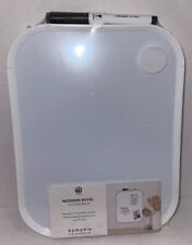 U Brand Magnetic Dry Erase Board 85 X 11 White Marble Withpenmagnet Nip