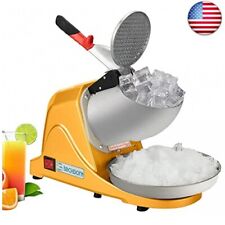 Ice Shaver Snow Cone Maker Machine Crusher Electric Shaved Shaving Commercial