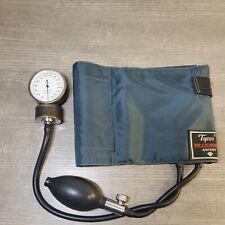 Vtg Tycos Blood Pressure Sphygmomanometer Adult Cuff Made In Usa Tested Works