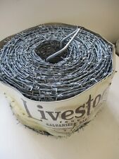 Barbed Wire Dbl Strand Galv Zinc Coated Cl3 Hd High Tensil 155 G 1320 4p