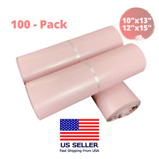 100 10x13 Pink Pack Mailers Poly Shipping Envelopes Boutique Bags