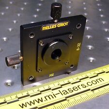 Melles Griot 07hph001 2 Axis Positioner Amp 200um Pinhole Aperature Laser Optics