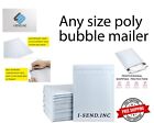 Poly Bubble Mailers Any Size Shipping Mailing Padded Bags Free Shipping