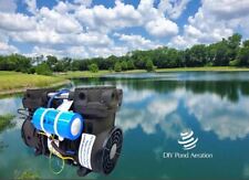 New 12 Hp Rocking Piston Compressor Pond Aerator Pump 1yr Warranty 39cfm 72psi
