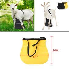 Anti Breeding Odor Control Apron With Harness For Goats Sheep Medium Size Yellow