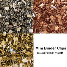 Mini Binder Clips Mix Colored 58 Paper Clamp 06 In Size 40 120 Per A Bag