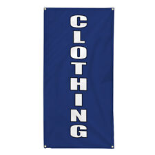 Vertical Vinyl Banner Multiple Sizes Clothing Store Consignment Business Outdoor