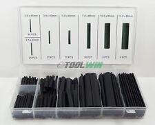 127pc Heat Shrink Wire Wrap Assortment Tubing Electrical Connection Cable Sleeve