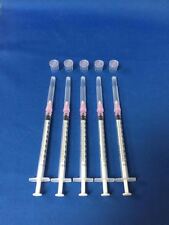 5 Pack 1ml Syringe Blunt Tip Needle 18 Gauge 1 12 Withcaps Diy Liquid Glue