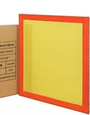 20 X 24 Inch Pre Stretched Aluminum Silk Screen Printing Frame 200 Yellow Fg1
