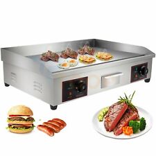4400w 30 Commercial Electric Countertop Griddle Flat Top Grill Bbq Restaurant