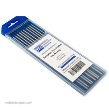 Tig Welding Tungsten Rod Electrodes 2 Lanthanated 332 X 7 Blue Wl20 10pk