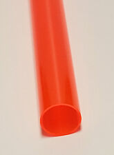 1 14 Od X 1 18 Id Clear Orange Acrylic Plexiglass Tube Diameter 12 Inch Long