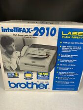 Brother Intellifax 2910 Laser Plain Paper Fax 2006 New