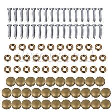 32pcs Furniture Copper Golden Caps Nails For Mirror Decor Parts 1cm Dia