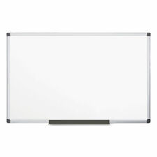Mastervision Value Lacquered Steel Magnetic Dry Erase Board 48 X 96 White