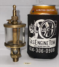 Michigan Lubricator X48a1 12d Brass Oiler Hit Miss Gas Engine Antique