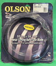 Olson Hard Back 93 X 34 Metal Cutting Band Saw Blade Made Usa 14 Wavy