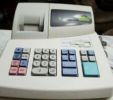 Sharp Xe A101 Electronic Cash Register With Keys Amp Manual Tested Fast Shipping