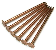 1 14 Smooth Shank Solid Copper Roofing Nails 10 Gauge Usa Made Qty 50