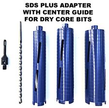 2 25 35 Dry Diamond Core Bits For Concrete With Sds Plus Adapter Amp Guide