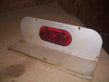 White 2 702 852 105 Farm Tractor Fender Insert With Tail Light Very Nice