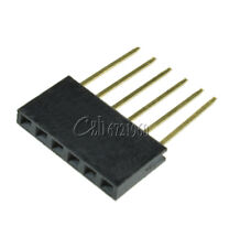 10pcs 6 Pin Single Row Stackable Shield Female Header 254mm Pitch For Arduino