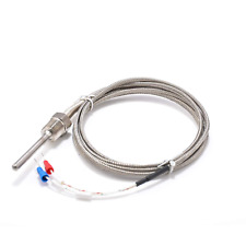 Waterproof K Type Grounded Thermocouple Temperature Sensor Probe For Pid Control