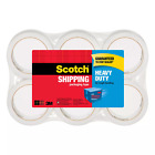 5scotch Heavy Duty Shipping Packaging Tape 1.88 In X 60.15 Yd - 6 Pack