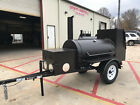 Custom Pits And Fabrication - A1 Competition Bbq Smoker Trailer - - Brand New