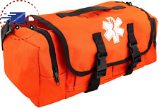 First Aid Bag Paramedic Economical Tactical Responder Trauma Bag Empty Orange