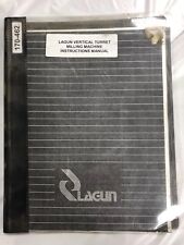 Lagun Vertical Turret Milling Machine Ftv 4l Instruction Manual
