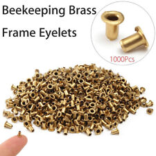 1000pcs Beekeeping Brass Frame Eyelets Set For Beekeeper Bee Equipment Craft Kit