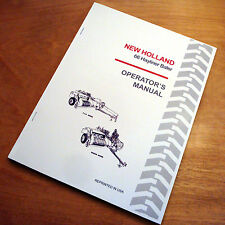New Holland 66 Baler Hayliner Operators Owners Book Guide Manual Nh
