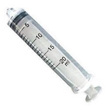 5 Pack 20cc Global Syringes Only With Luer Lock 20ml Sterile Without Needle