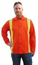Tillman 6230drq Small Firestop Welding Jacket 30 9oz Reflective Orange