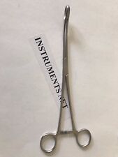 Sponge Forceps 7 Curved Obgyn Surgical Instruments