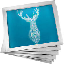 Vevor 6 Pack 18x20 Aluminum Frame Silk Screen Printing Screens With 160 Mesh
