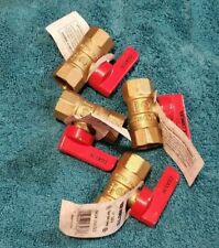 Watts 12 Brass Ball Valve For Gas With Npt Female T Handle Qty 4