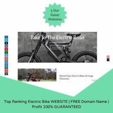 Money Making Electric Bike Website Free Domain Nameprofit Guaranteed