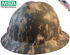 Msa Freedom Series Full Brim Hard Hat Acu Camoflauge