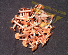 78 Smooth Plain Shank Solid Copper Roofing Nails 11 Gauge 50 Pcs