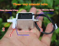 1pcs Dc 24v Three Way Miniature Air Valve Solenoid Valve Electric Control
