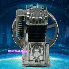 3hp Piston Cylinder Air Compressor Pump Motor Head Air Tool With Silencer 250lmin